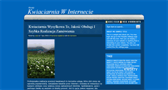 Desktop Screenshot of kwiat-kwiaty.com